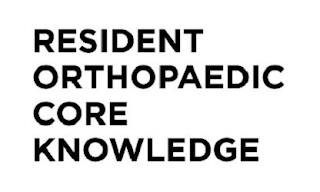 RESIDENT ORTHOPAEDIC CORE KNOWLEDGE trademark