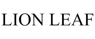 LION LEAF trademark