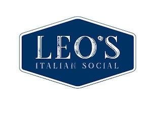 LEO'S ITALIAN SOCIAL trademark