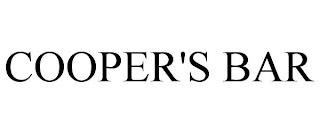 COOPER'S BAR trademark