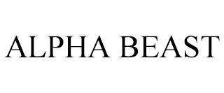 ALPHA BEAST trademark