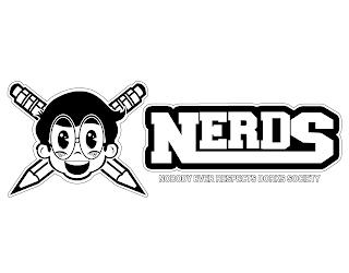 NERDS NOBODY EVER RESPECTS DORKS SOCIETY trademark