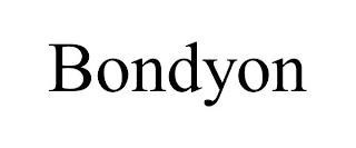 BONDYON trademark