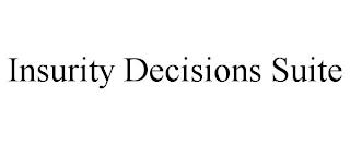 INSURITY DECISIONS SUITE trademark