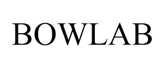 BOWLAB trademark