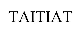 TAITIAT trademark