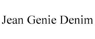 JEAN GENIE DENIM trademark