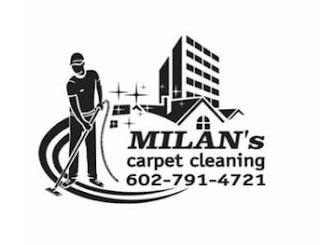 MILAN'S CARPET CLEANING AND 602-791-4721 trademark