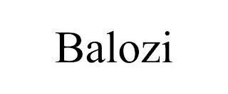 BALOZI trademark