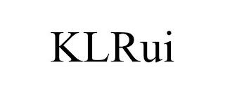 KLRUI trademark