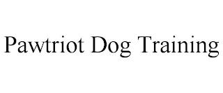 PAWTRIOT DOG TRAINING trademark