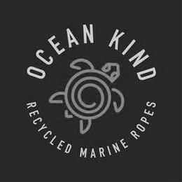 OCEAN KIND RECYCLED MARINE ROPES trademark