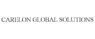 CARELON GLOBAL SOLUTIONS trademark