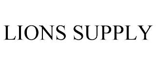 LIONS SUPPLY trademark