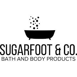 SUGARFOOT & CO. BATH AND BODY PRODUCTS trademark