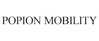 POPION MOBILITY trademark