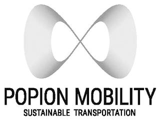 POPION MOBILITY SUSTAINABLE TRANSPORTATION trademark