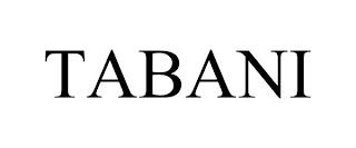 TABANI trademark