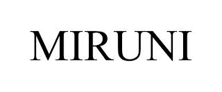 MIRUNI trademark