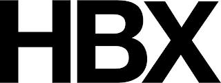 HBX trademark