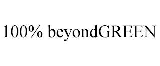 100% BEYONDGREEN trademark