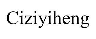 CIZIYIHENG trademark