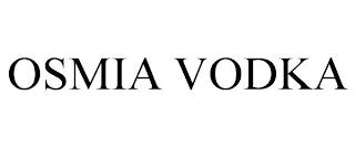 OSMIA VODKA trademark