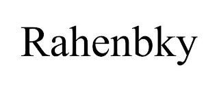 RAHENBKY trademark