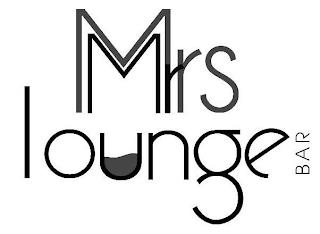 MRS MR LOUNGE BAR trademark