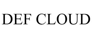 DEF CLOUD trademark