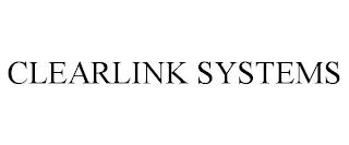 CLEARLINK SYSTEMS trademark