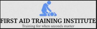 FIRST AID TRAINING INSTITUTE TRAINING FOR WHEN SECONDS MATTER trademark