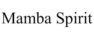 MAMBA SPIRIT trademark