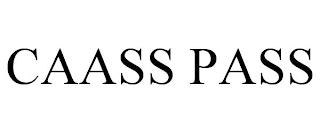 CAASS PASS trademark