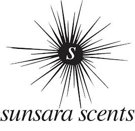 S SUNSARA SCENTS trademark