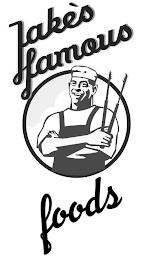 JAKE'S FAMOUS FOODS trademark