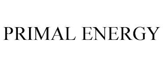 PRIMAL ENERGY trademark