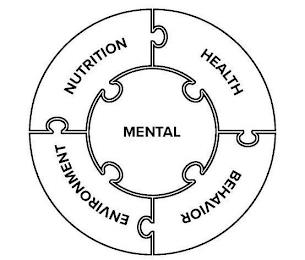 NUTRITION HEALTH BEHAVIOR ENVIRONMENT MENTAL trademark