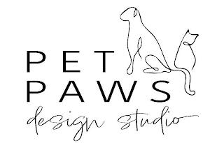 PET PAWS DESIGN STUDIO trademark