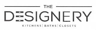 THE DESIGNERY KITCHENS BATHS CLOSETS trademark