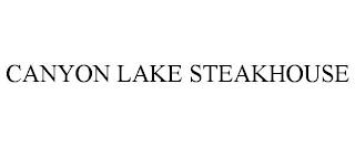 CANYON LAKE STEAKHOUSE trademark