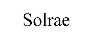 SOLRAE trademark