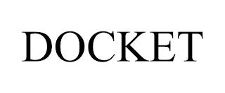 DOCKET trademark