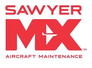 SM SAWYER MX AIRCRAFT MAINTENANCE trademark