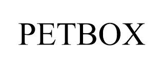 PETBOX trademark