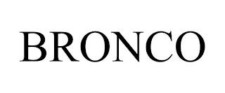 BRONCO trademark