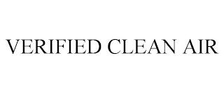 VERIFIED CLEAN AIR trademark