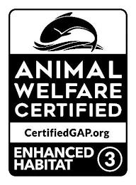 ANIMAL WELFARE CERTIFIED CERTIFIED GAP.ORG ENHANCED HABITAT 3 trademark