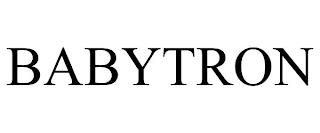 BABYTRON trademark