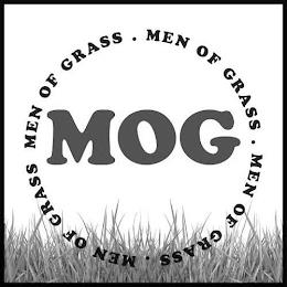 MOG MEN OF GRASS · MEN OF GRASS · MEN OF GRASS · MEN OF GRASS GRASS · MEN OF GRASS trademark